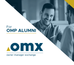 Owner Manager Exchange OMX Home Graphic