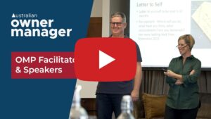 Australian Owner Manager Program- FAQ - Facilitators & Speakers