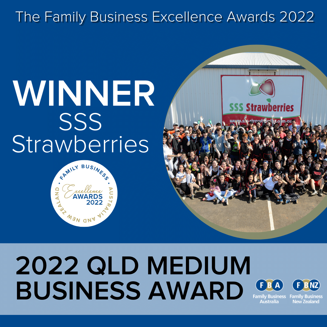 SSS Strawberries FBA Awards June 2022