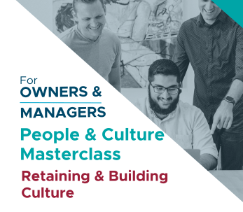 Retaining & Building Culture Masterclass | People & Culture