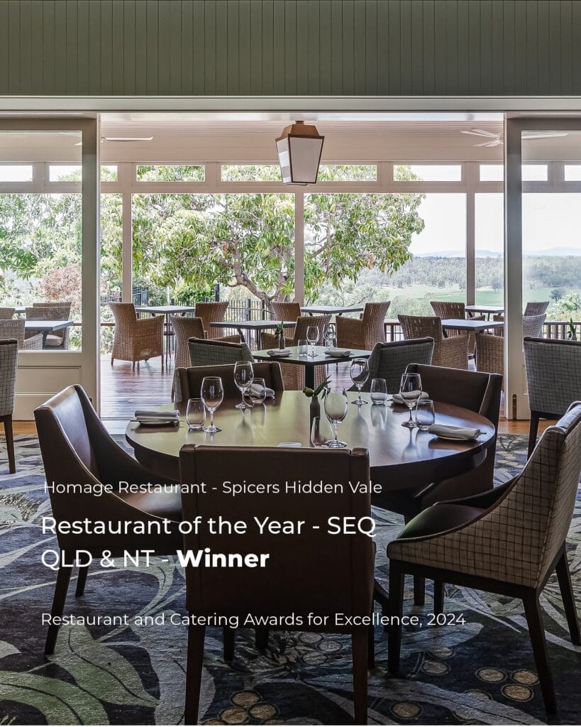 Spicers Hidden Vale Award Winning Restaurant